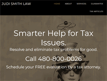 Tablet Screenshot of judismithlaw.com